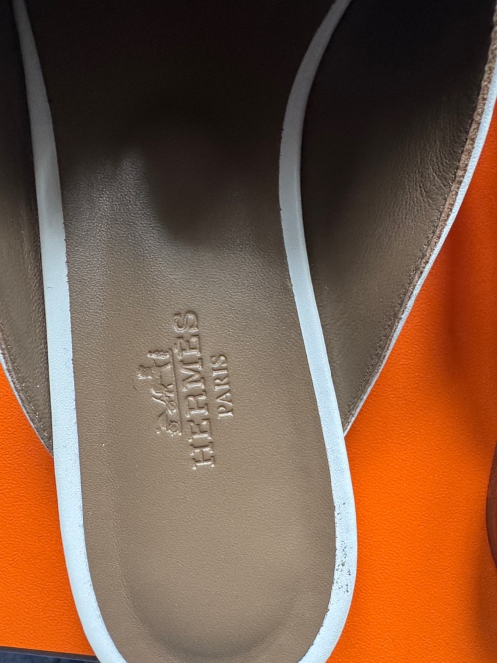 Hermes Oz mule white - Picture 8 of 9